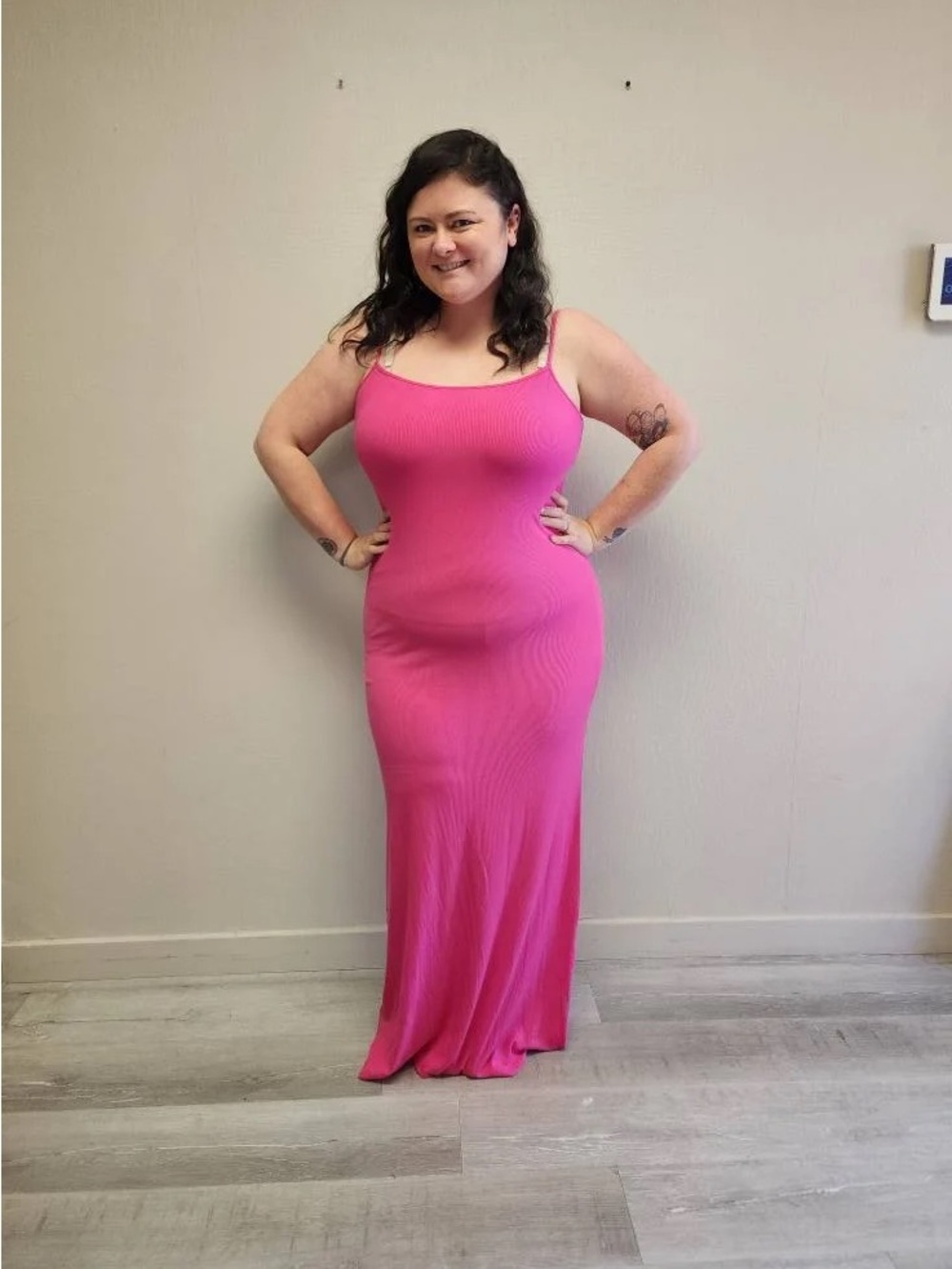 Skims Lounge Long Slip Dress - Size 16/18